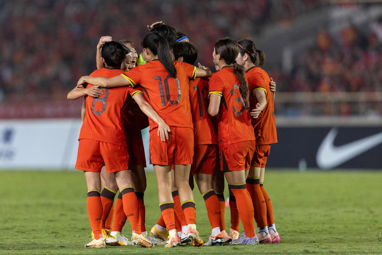 中国女足国际赛场大放异彩，获得连胜