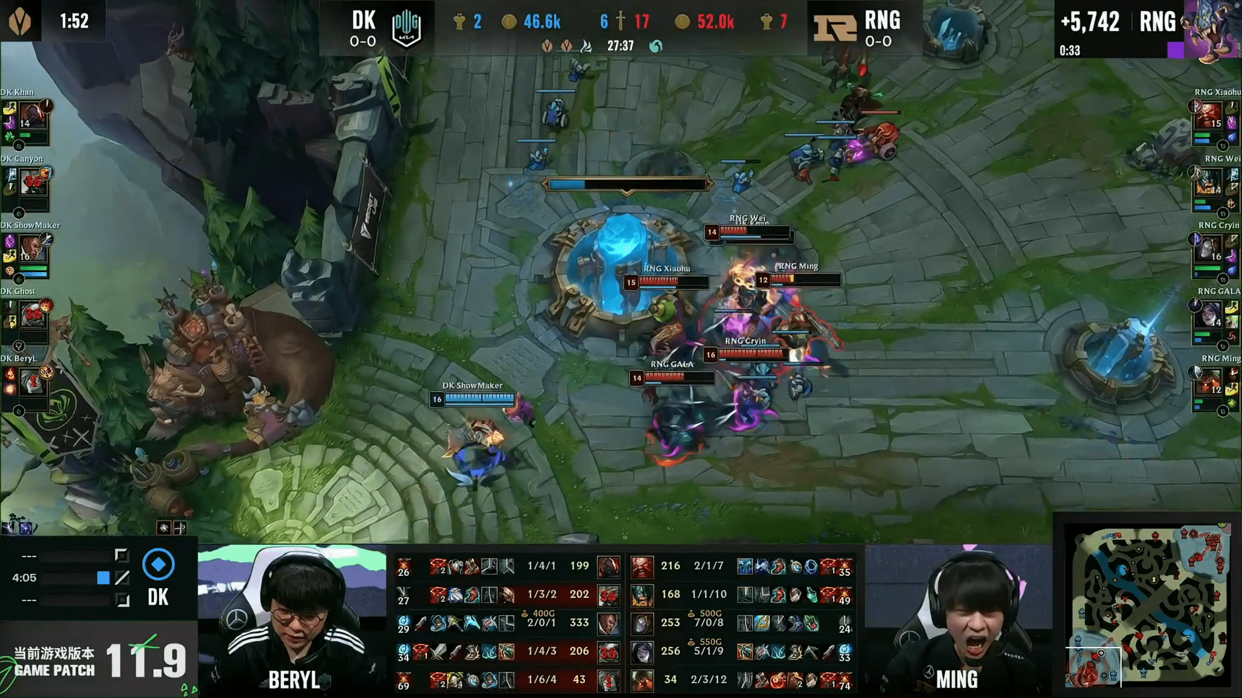 CLG血洗RNG,Canyon团战一打五宿命之战淘汰赛,技惊四座的简单介绍 CLG血洗RNG,Canyon团战一打五宿命之战淘汰赛,技惊四座的简单介绍